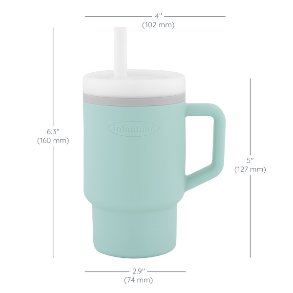 Ma première tasse - 255ml - moody blue Infantino
