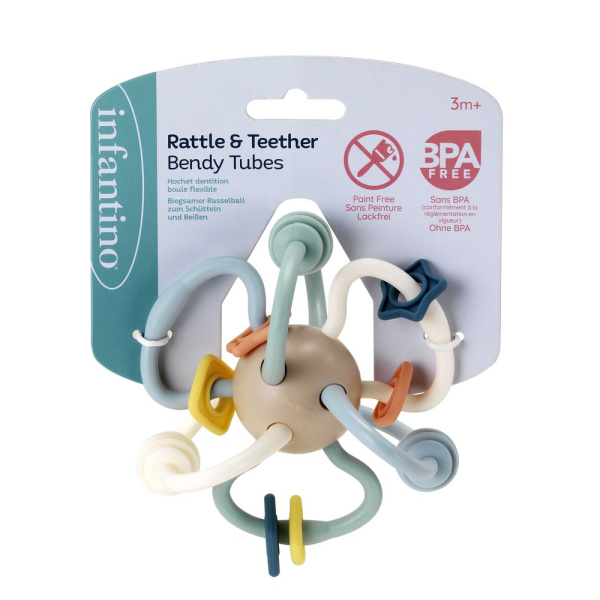 Hochet fils - pastel Infantino