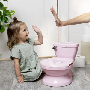 Pot 2-en-1 pour bébé avec réducteur, rose Ingenuity