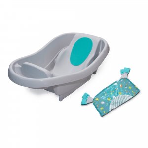 Baignoire bébé, extra-large avec portage en tissu doux Ingenuity