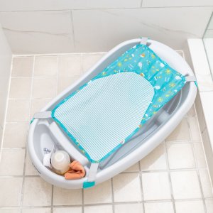 Baignoire bébé, extra-large avec portage en tissu doux Ingenuity