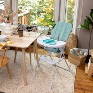 Chaise haute compacte sun valley bleu Ingenuity