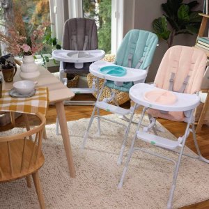 Chaise haute compacte sun valley bleu Ingenuity