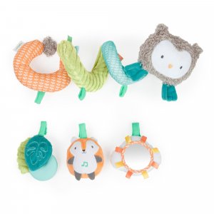 Arche de jouets bébé pour poussette ou siege auto, nally & friends Ingenuity