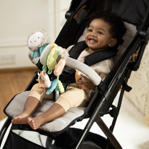 Arche de jouets bébé pour poussette ou siege auto, nally & friends Ingenuity