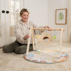 Tapis d'éveil pliable rond Ingenuity