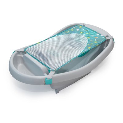 Baignoire bébé, extra-large avec portage en tissu doux