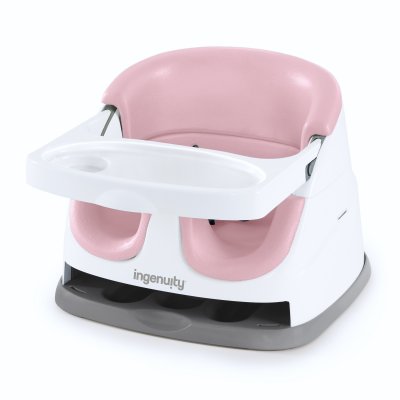 Rehausseur de chaise bébé 2 en 1 rose