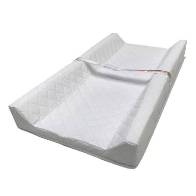 Matelas à langer avec rebords blanc 81x40 cm
