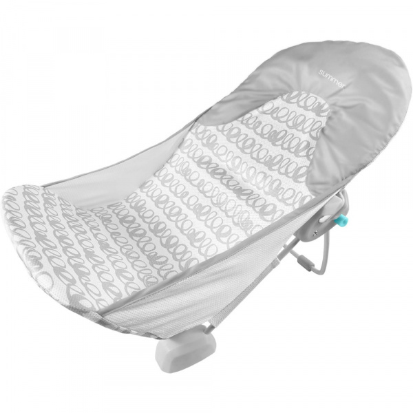 Support de bain bébe à 2 position, gris Ingenuity