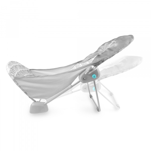 Support de bain bébe à 2 position, gris Ingenuity