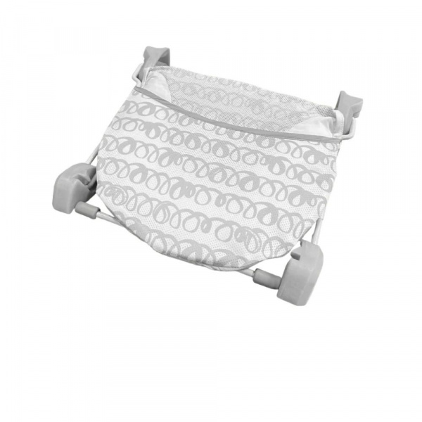 Support de bain bébe à 2 position, gris Ingenuity