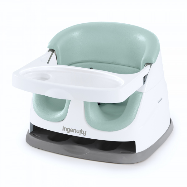 Réhausseur de chaise bébé 2 en 1 vert Ingenuity