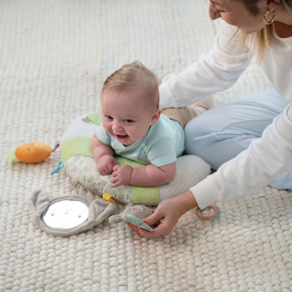 Cale bébé d'activités multisensoriel avec 4 jouets amovibles sylvi Ingenuity