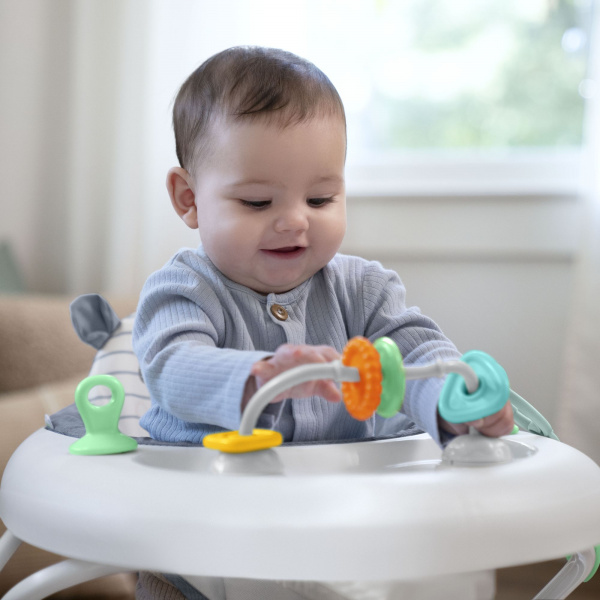 Trotteur bébé pousseur avec activités, 3 hauteurs, casi le zèbre Ingenuity