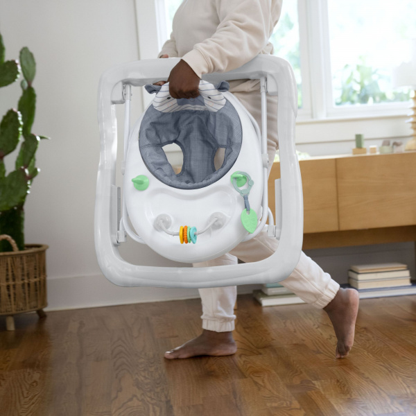 Trotteur bébé pousseur avec activités, 3 hauteurs, casi le zèbre Ingenuity