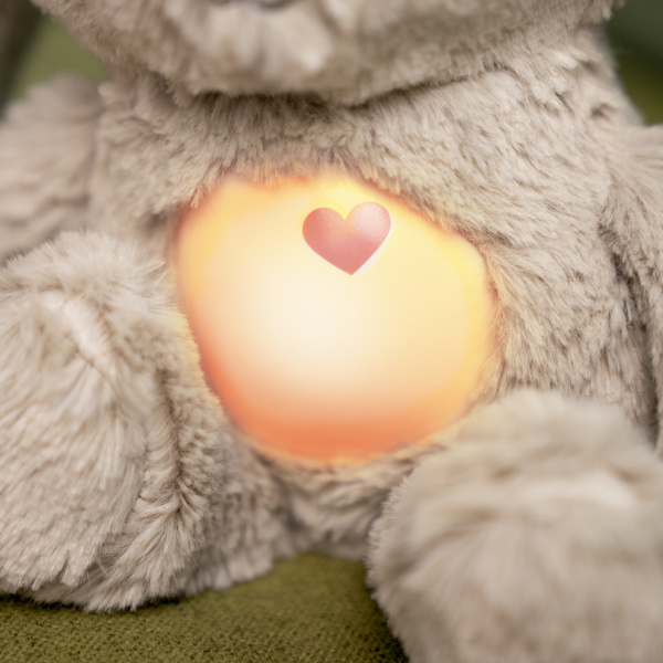 Veilleuse bébé, doudou lapin, peluche sylvie, musicale, lumineuse, bruits blanc Ingenuity