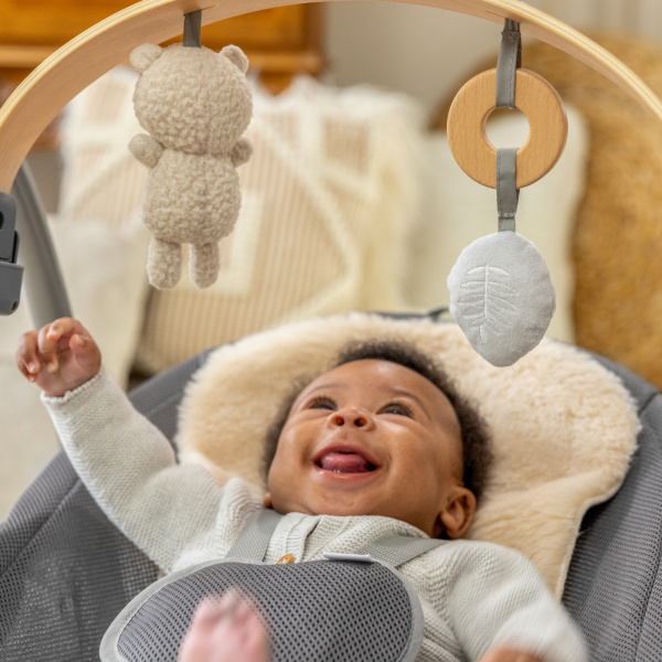 Balancelle bébé portable, pliable, 0 à 9m, toute saison - wesley Ingenuity