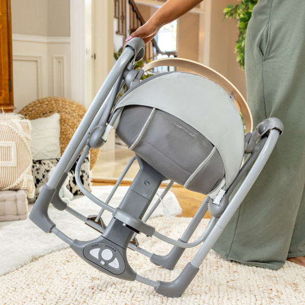 Balancelle bébé portable, pliable, 0 à 9m, toute saison - wesley Ingenuity