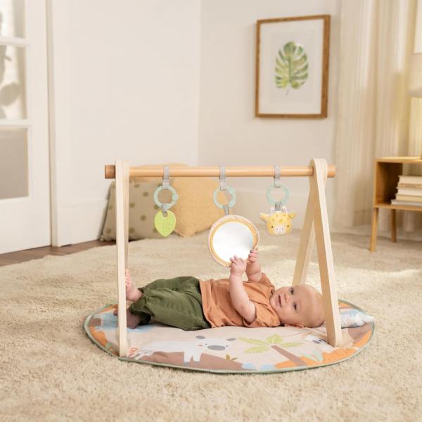 Tapis d'éveil pliable rond Ingenuity