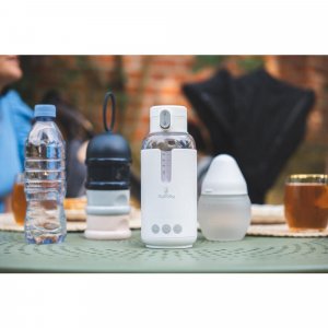Chauffe-biberon nomad blanc Izybaby
