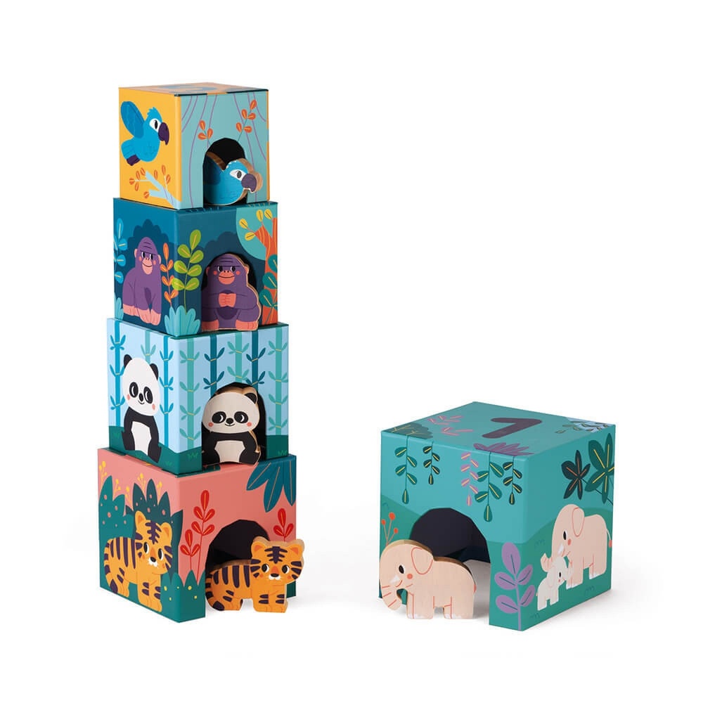 Livre d'éveil en tissu jungle de Ludi jouets sur allobébé