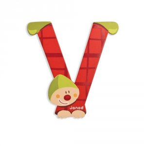 Lettre de l'alphabet clown v Janod