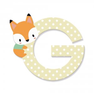 Lettre de l'alphabet pure Janod