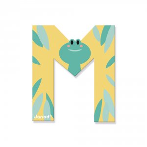 Lettre de l'alphabet pure m Janod