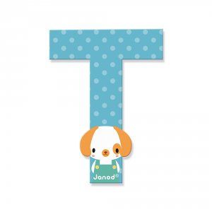 Lettre de l'alphabet pure t Janod