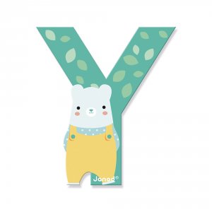 Lettre de l'alphabet pure y Janod