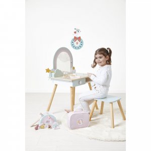 Coiffeuse en bois pour enfant licorne Janod