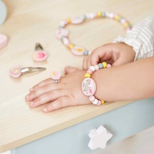 Coiffeuse en bois pour enfant licorne Janod