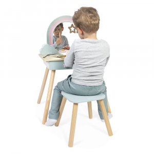Coiffeuse en bois pour enfant licorne Janod