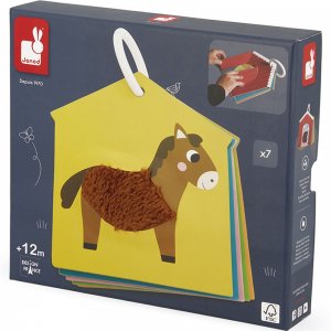 Cartes tactiles ferme Janod