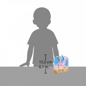 100 gommettes stickers licornes Janod