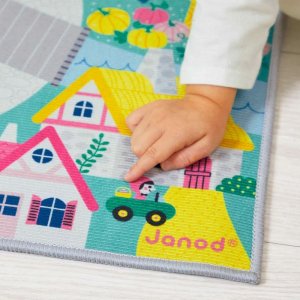 Tapis de jeu avec circuit cross roads Janod