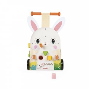 Chariot de marche multi-activités lapin Janod