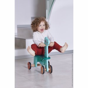 Porteur bébé dino portosaurus Janod