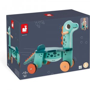 Porteur bébé dino portosaurus Janod