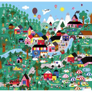 Jeu d'observation cherche & trouve Janod