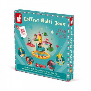 Coffret jeux enfant carrousel Janod