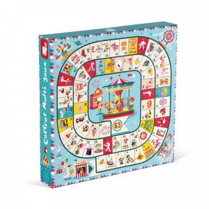Coffret jeux enfant carrousel Janod