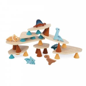 Jeu d'équilibre en bois pour enfant piks dino Janod