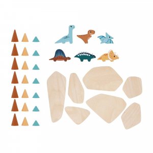 Jeu d'équilibre en bois pour enfant piks dino Janod
