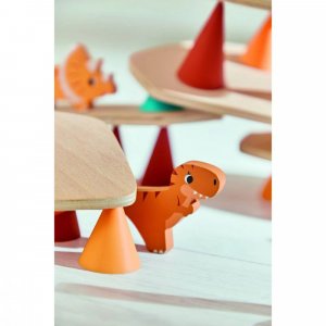 Jeu d'équilibre en bois pour enfant piks dino Janod