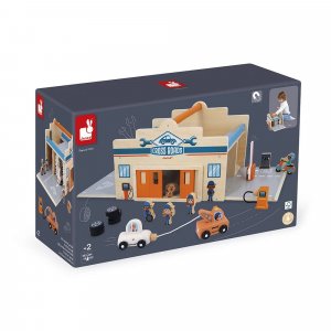 Garage en bois pour enfant cross roads Janod