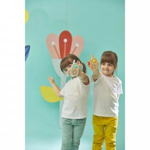 Lot de 2 talkies walkies enfant happy garden Janod
