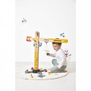 Grande grue en bois Janod