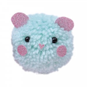 Kit créatif 2 pompons animaux à créer Janod